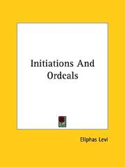 Cover of: Initiations and Ordeals