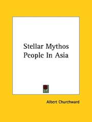 Cover of: Stellar Mythos People in Asia
