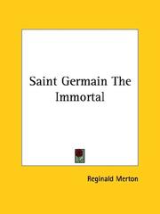 Cover of: Saint Germain the Immortal