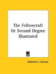 Cover of: The Fellowcraft or Second Degree