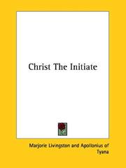 Cover of: Christ the Initiate
