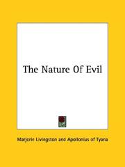 Cover of: The Nature of Evil