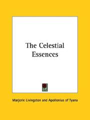 Cover of: The Celestial Essences by Marjorie Livingston, Apollonius of Tyana