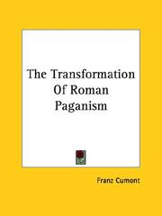 Cover of: The Transformation Of Roman Paganism