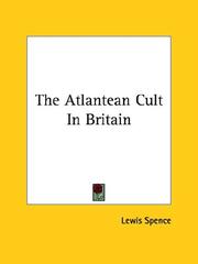 Cover of: The Atlantean Cult in Britain
