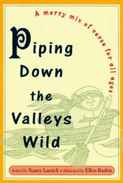 Cover of: Piping Down the Valleys Wild by Nancy Larrick