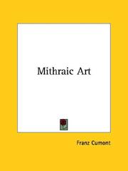 Cover of: Mithraic Art