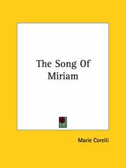 The song of Miriam by Marie Corelli