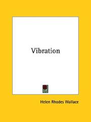 Cover of: Vibration