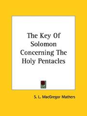 Cover of: The Key of Solomon by S. L. MacGregor Mathers
