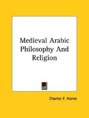 Cover of: Medieval Arabic Philosophy and Religion