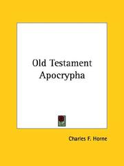Cover of: Old Testament Apocrypha