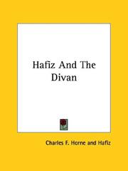 Cover of: Hafiz and the Divan