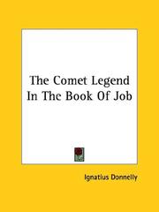 Cover of: The Comet Legend in the Book of Job