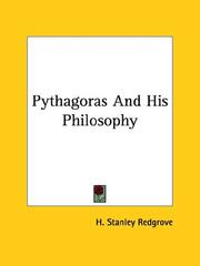 Cover of: Pythagoras and His Philosophy