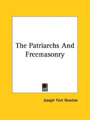 Cover of: The Patriarchs and Freemasonry
