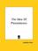 Cover of: The Idea of Preexistence