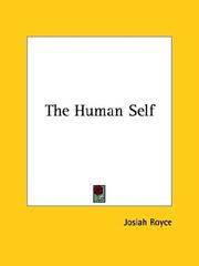 Cover of: The Human Self by Josiah Royce