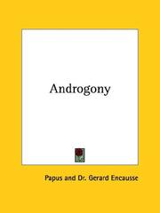 Cover of: Androgony by Papus, Gerard Encausse