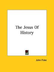 Cover of: The Jesus of History