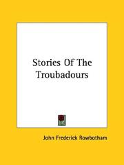 Cover of: Stories of the Troubadours