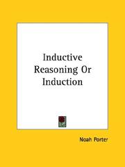 Cover of: Inductive Reasoning or Induction