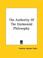 Cover of: The Authority of the Harmonial Philosophy