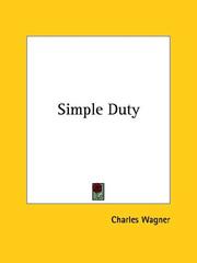 Cover of: Simple Duty