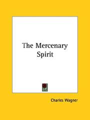 Cover of: The Mercenary Spirit