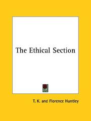 Cover of: The Ethical Section