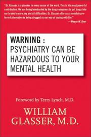 Cover of: Warning by William Glasser