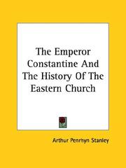 Cover of: The Emperor Constantine and the History of the Eastern Church