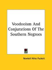 Cover of: Voodooism and Conjurations of the Southern Negroes