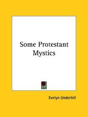 Cover of: Some Protestant Mystics