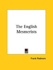 Cover of: The English Mesmerists