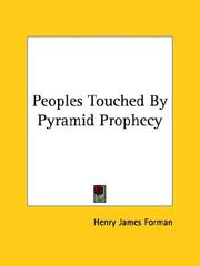 Cover of: Peoples Touched By Pyramid Prophecy | Henry James Forman