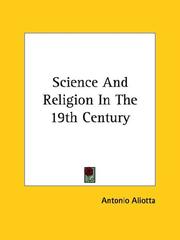 Cover of: Science And Religion In The 19th Century
