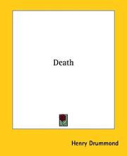 Cover of: Death by Henry Drummond
