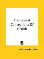 Cover of: Harmonial Conceptions of Health