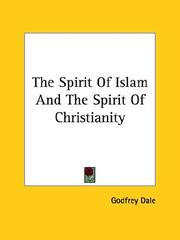 Cover of: The Spirit of Islam and the Spirit of Christianity