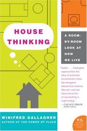 Cover of: House Thinking