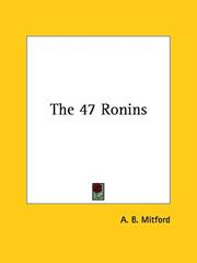 Cover of: The 47 Ronins