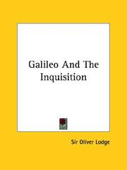 Cover of: Galileo and the Inquisition