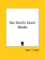 Cover of: The Devil's Hoof-marks by Rupert T. Gould