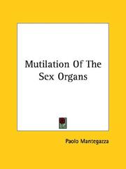 Cover of: Mutilation of the Sex Organs