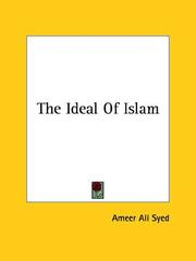 Cover of: The Ideal Of Islam