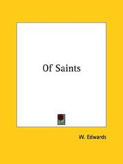 Cover of: Of Saints