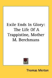 Cover of: Exile Ends In Glory by Thomas Merton
