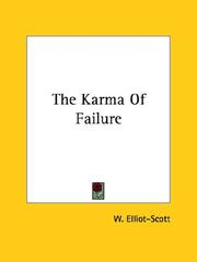 Cover of: The Karma of Failure