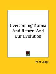 Cover of: Overcoming Karma and Return and Our Evolution